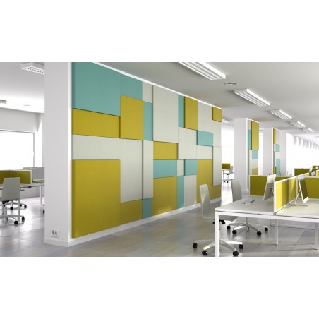 SLIMPANEL MURAL : Panneaux acoustiques décoratifs rectangulaires ou carrés  pour murs – Batiproduits