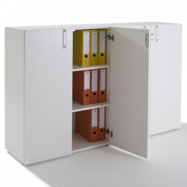 Casier de bureau 9 cases portes standard SIMPLY - Burostock