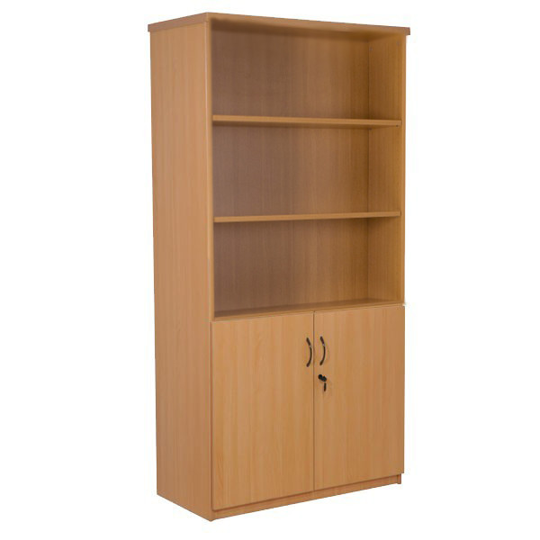 Armoire bibliothèque en bois, hauteur 180 cm - Gosto