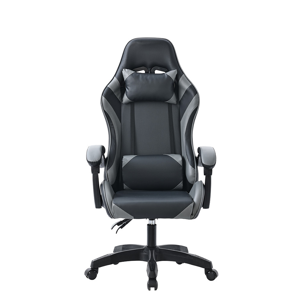 Chaise gamer Play couleur noir et gris gaming pivotante hauteur